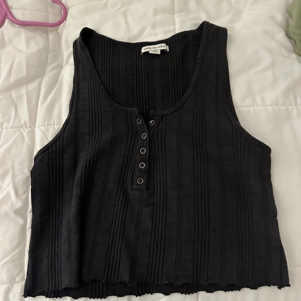 American eagle button up tank